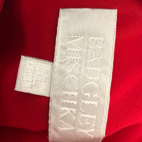 Silk One Shoulder Red Cocktail Dress never worn - Picture 2 of 4